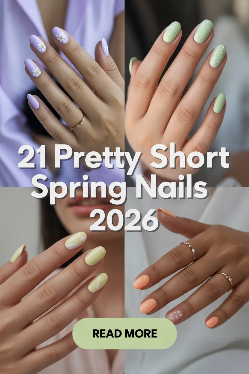 Pretty Short Spring Nails 2026 – Fresh, Simple & Trendy Ideas