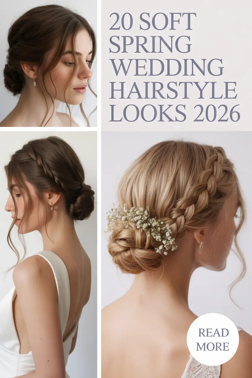 Soft Spring Wedding Hairstyle Looks 2026 for Bride, Bridesmaid, and Guest