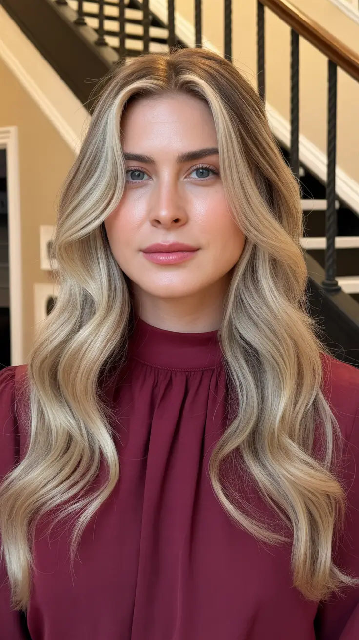sophisticated spring hair color trends 2026 Balanced Bronde with Effortless Length