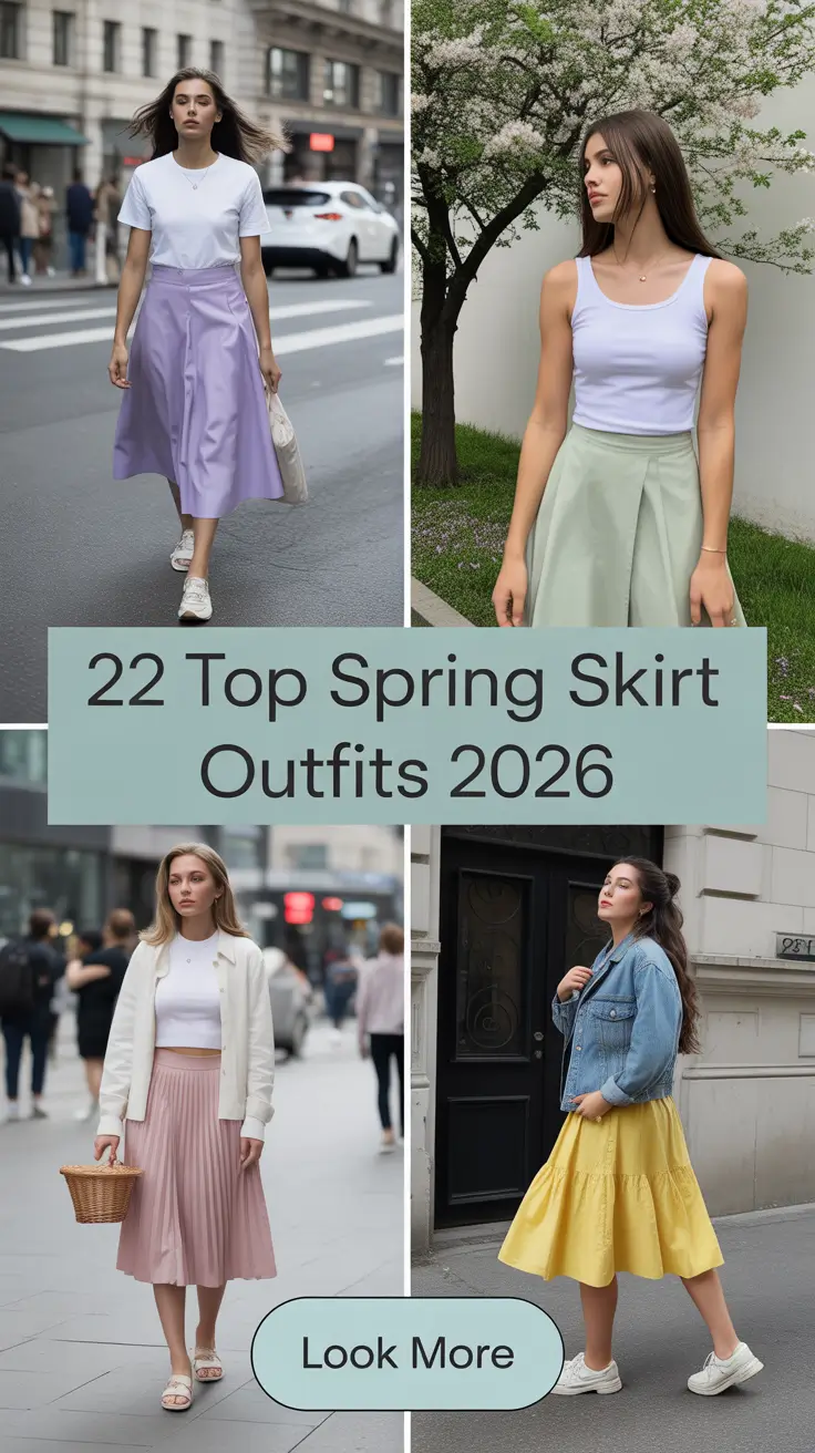 Top Spring Skirt Outfits 2026: Fresh Inspo for Every Style and Season Mood