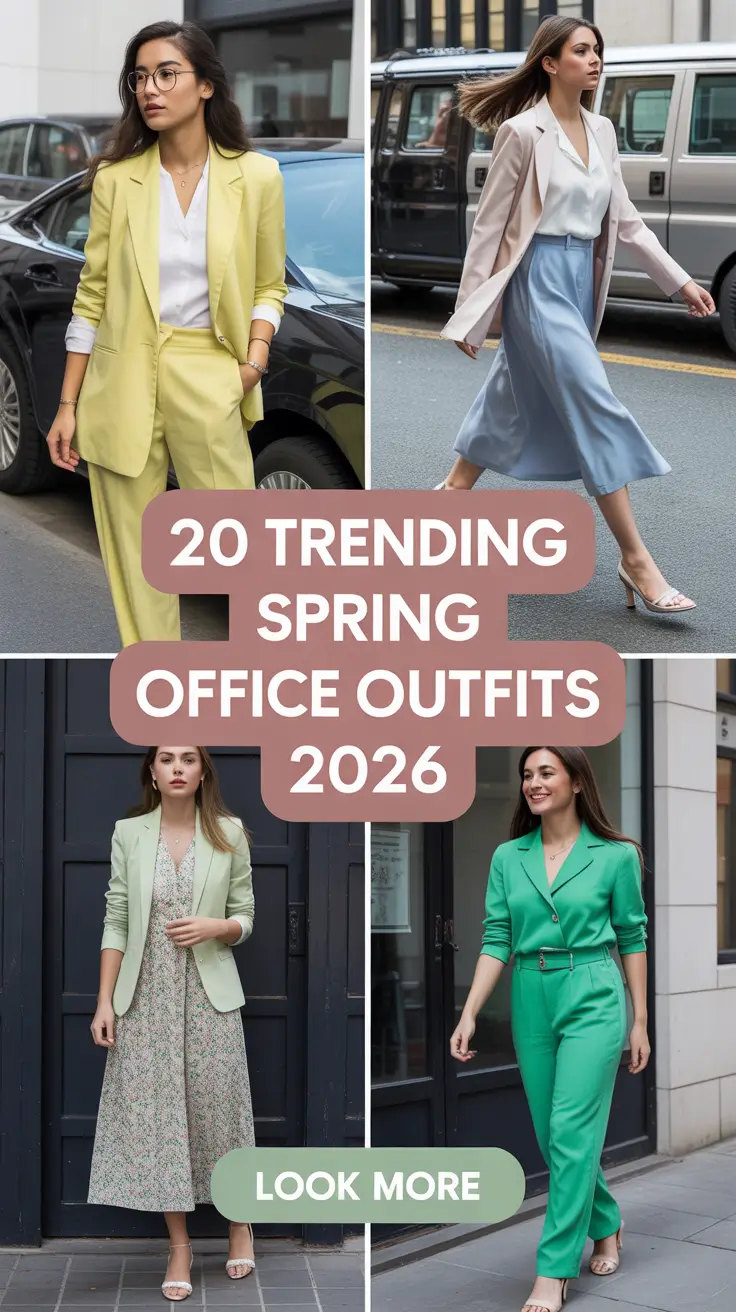 Trending Spring Office Outfits 2026: Fresh Chic Ideas for Modern Workwear