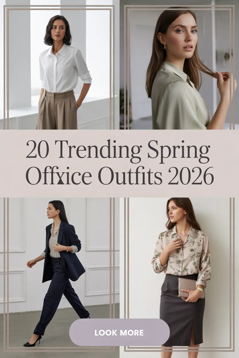 Trending Spring Office Outfits 2026: Fresh Chic Ideas for Modern Workwear