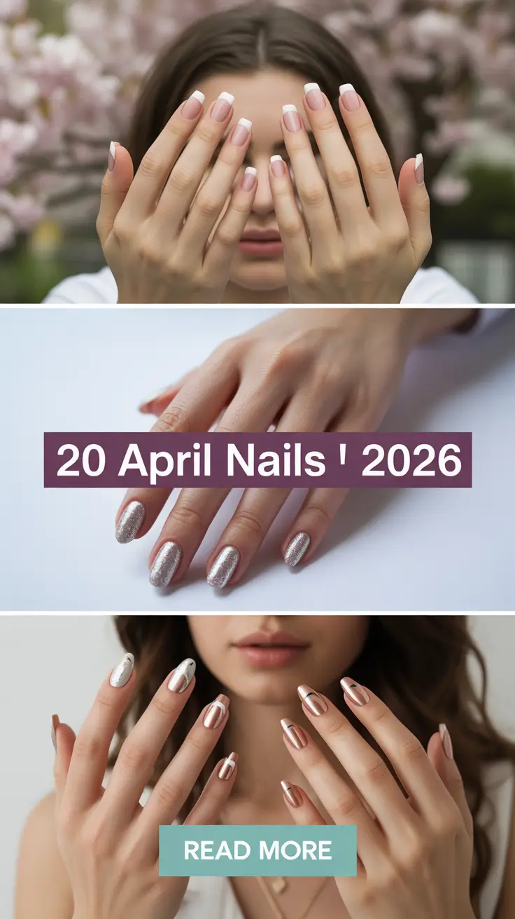 April Nails Ideas 2026 - Fresh Spring, Easter & Classy Almond Shape Trends