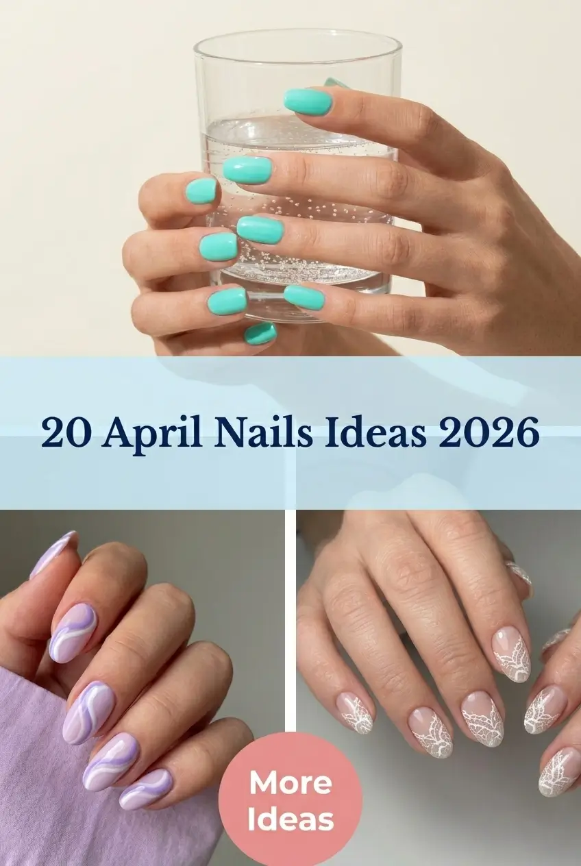 April Nails Ideas 2026 - Fresh Spring, Easter & Classy Almond Shape Trends