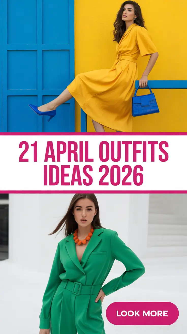 April Outfits Ideas 2026: Stylish Spring Looks for Travel, City Walks, and Everyday Casual