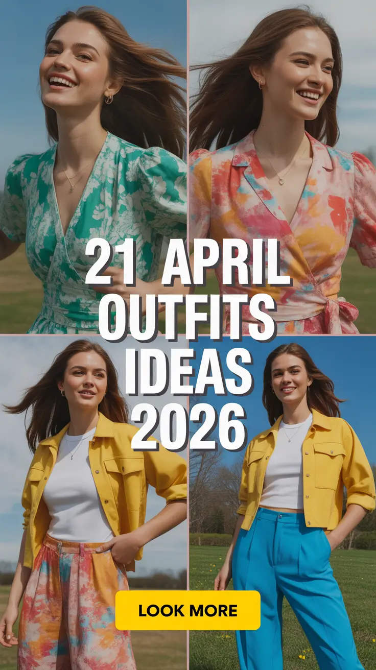 April Outfits Ideas 2026: Stylish Spring Looks for Travel, City Walks, and Everyday Casual