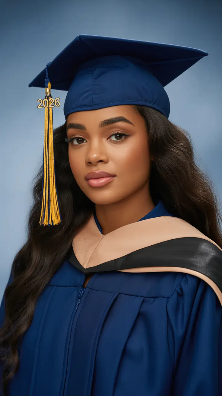 graduation hairstyles ideas 2026 Classic Defined Waves That Frame the Face with Soft Structure