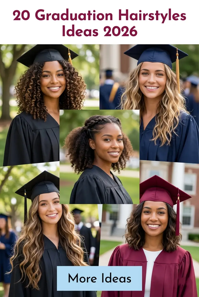 Graduation Hairstyles Ideas 2026: Effortless Looks for Every Length and Cap Style