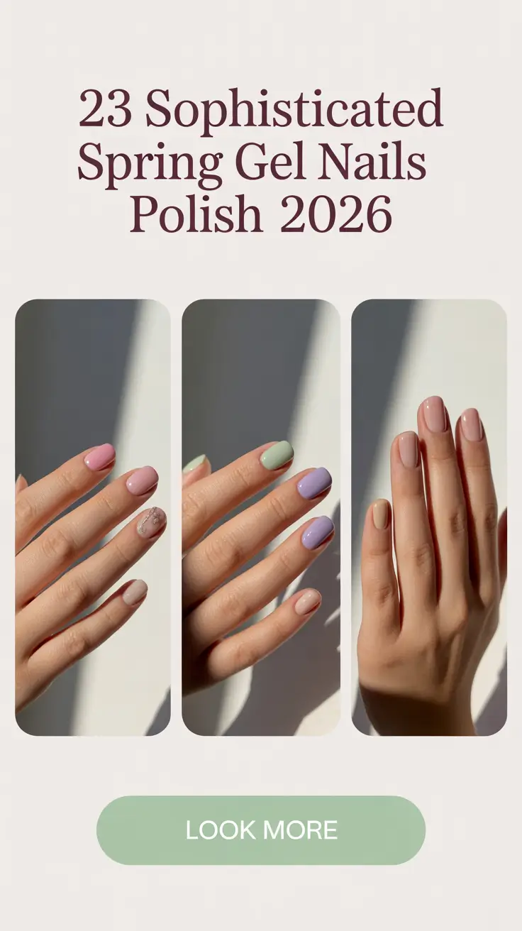Sophisticated Spring Gel Nails Polish 2026: Chic, Simple & Trend-Forward Design Ideas