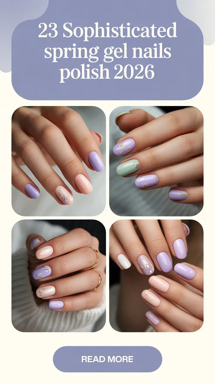 Sophisticated Spring Gel Nails Polish 2026: Chic, Simple & Trend-Forward Design Ideas