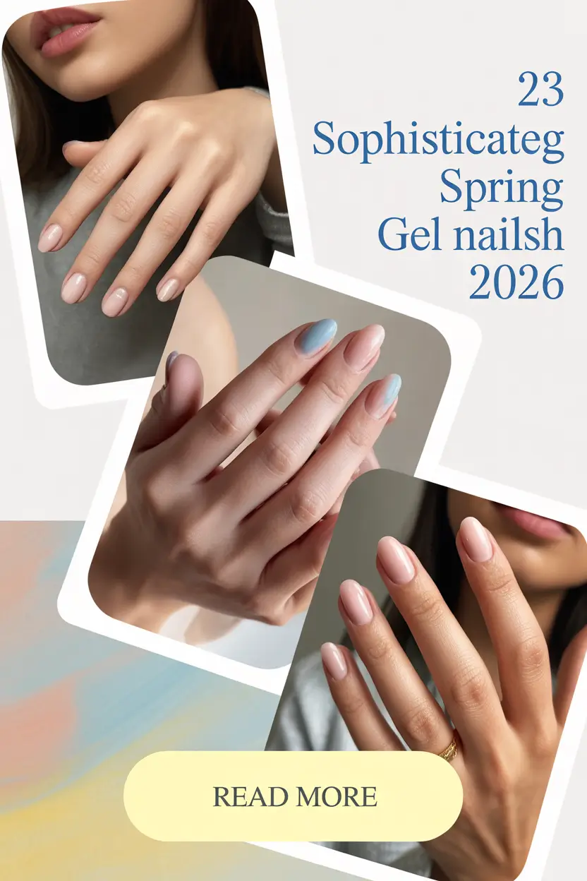 Sophisticated Spring Gel Nails Polish 2026: Chic, Simple & Trend-Forward Design Ideas