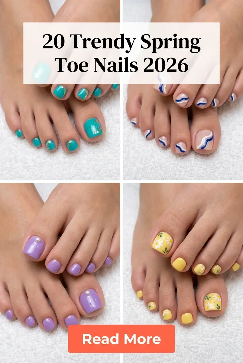 Trendy Spring Toe Nails 2026: Fresh Ideas and Colors for the Perfect Pedicure Inspo