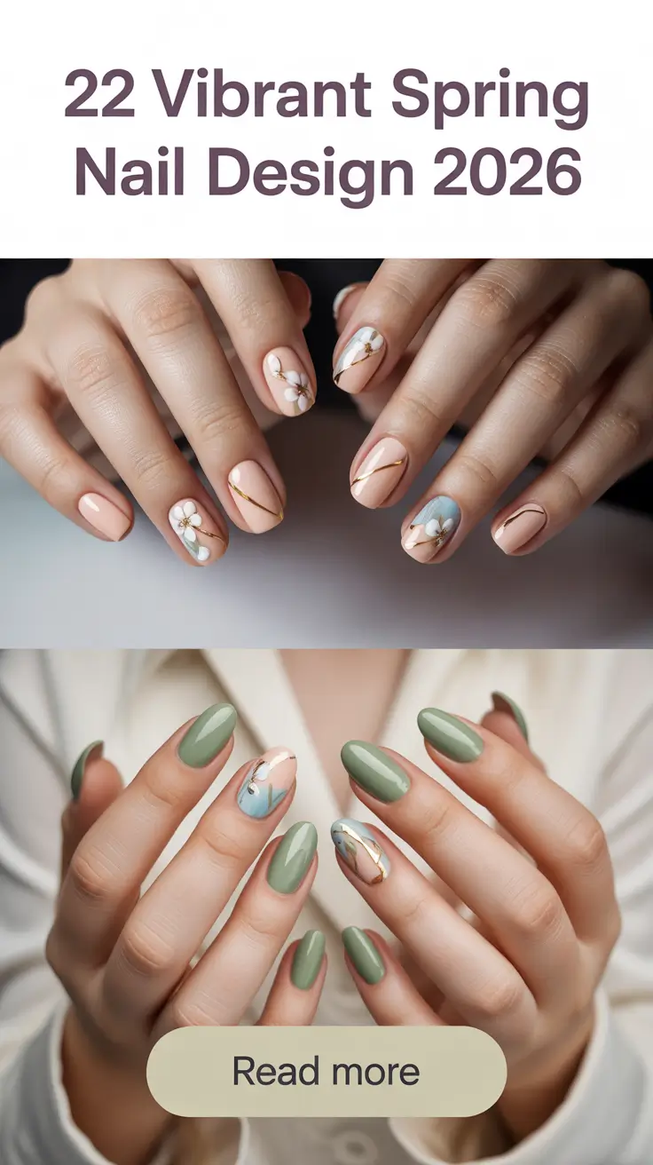 Vibrant Spring Nail Design 2026: Bright, Trendy & Pretty Spring Nail Ideas