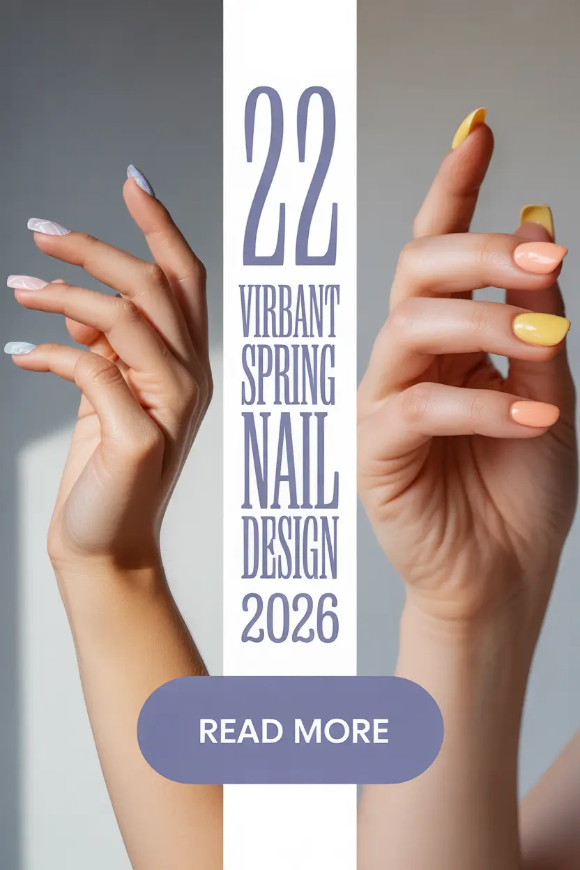 Vibrant Spring Nail Design 2026: Bright, Trendy & Pretty Spring Nail Ideas
